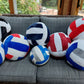 PLUSH SPORTS BALL PILLOWS, OVERSIZED PLUSH VOLLEYBALL & PLUSH SOCCER BALLS